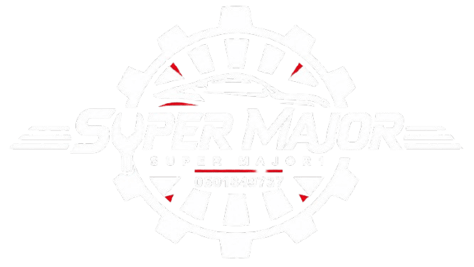 Super Major Auto car garage and tyre services logo