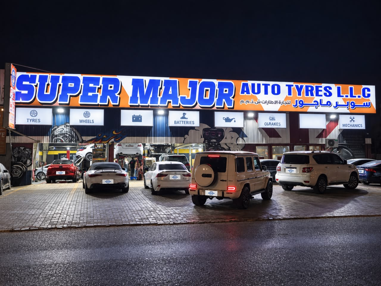 Car repair garage in Al Quoz Industrial Area 4 Dubai